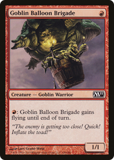 Brigada Baloeira Goblin / Goblin Balloon Brigade - Magic: The Gathering - MoxLand